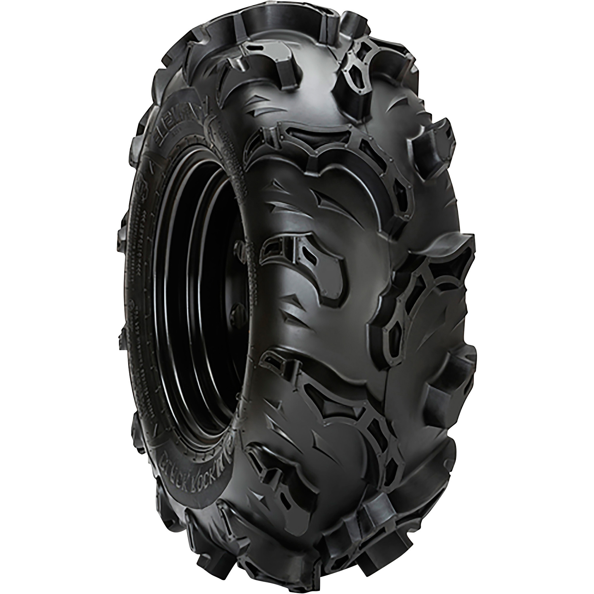 Carlisle Black Rock Tubeless ATV Replacement Tire, 25 x 8-12 NHS, 1,020-Lb. Capacity, 24.8in. O.D., Mud & Snow, Model# 6P0224